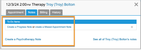 TherapyNotes