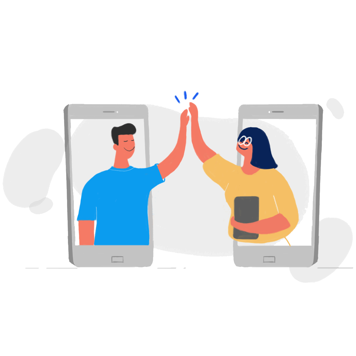 Patients connecting